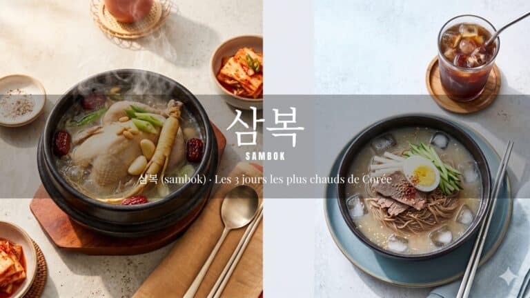 삼복 (sambok) · Les 3 jours les plus chauds de Corée
